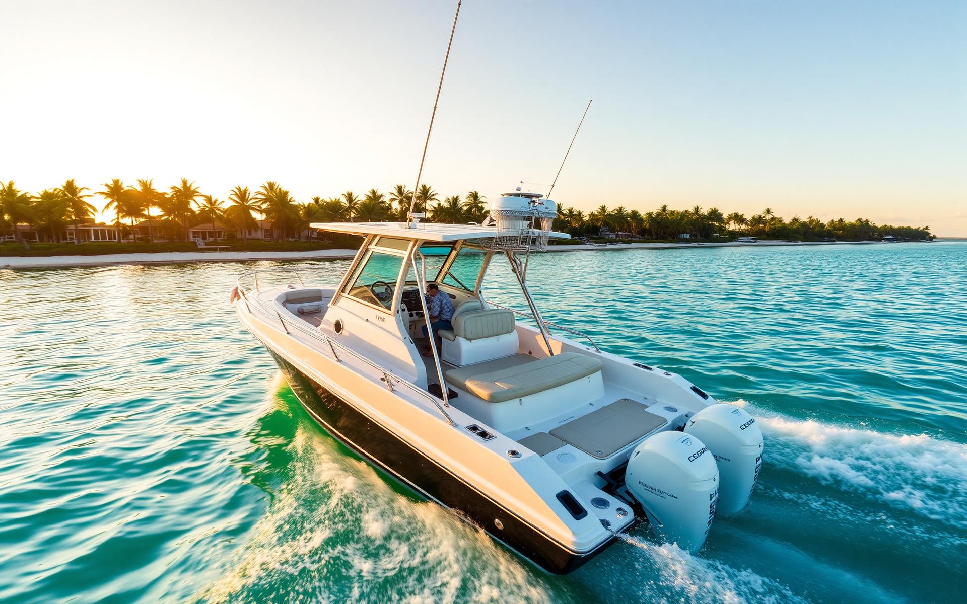 Marine13 charter boat on the Gulf